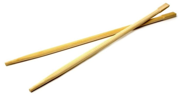 Pałeczki Bambusowe Do Sushi w Oddzielnych Kopertkach 21cm 50 Par ASIA KITCHEN