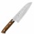 Takeshi Saji R2 Diamond Nóż Ręcznie Kuty Santoku 18cm