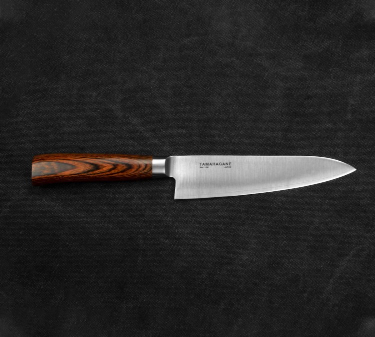 Tamahagane SAN Brown Nóż Szefa Kuchni 18cm