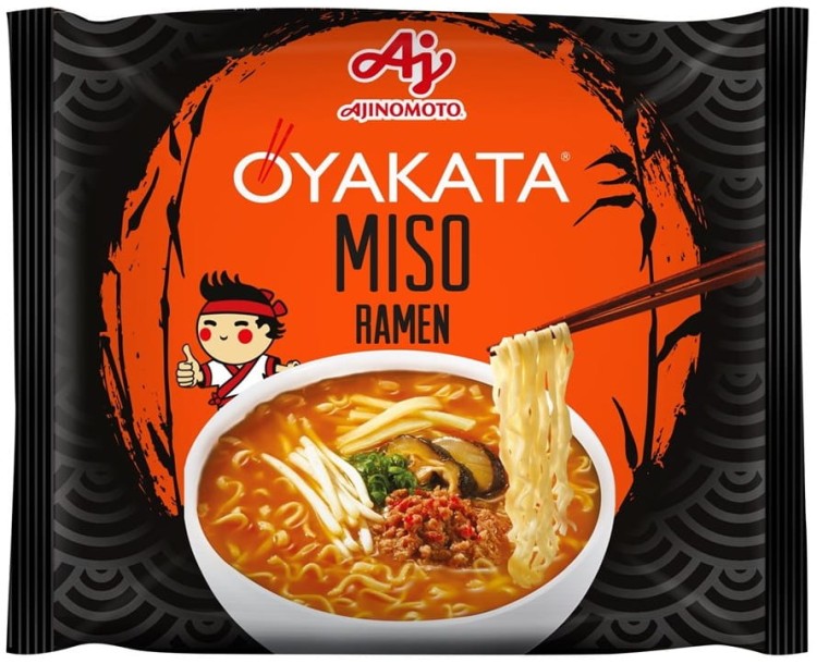 Zupka Błyskawiczna Makaron Ramen Japońskie Miso Soup Saszetka 89g OYAKATA