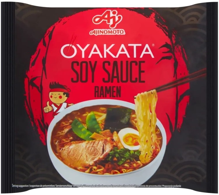 Zupka Błyskawiczna Makaron Ramen Sos Sojowy Soy Soup Saszetka 83g OYAKATA