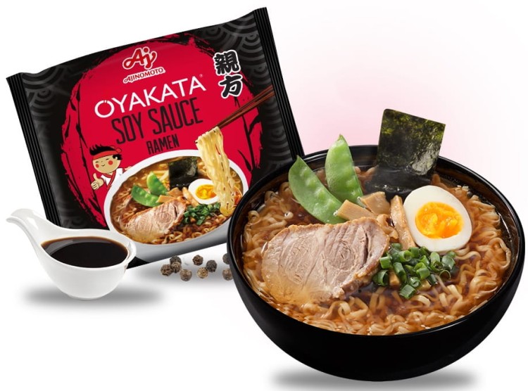 Zupka Błyskawiczna Makaron Ramen Sos Sojowy Soy Soup Saszetka 83g OYAKATA