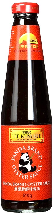 Sos Ostrygowy Oryginalny GĘSTY z OSTRYG Oyster Sauce Panda 510g LEE KUM KEE