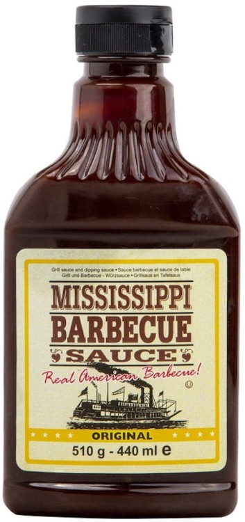 Sos Grill Barbecue Korzenny Original American BBQ Sauce 510g MISSISSIPPI BARBECUE SAUCE