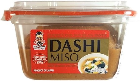 Japońska Pasta z Fermentowanej Soi Do Zupy Dashi Miso Jasna 300g MIKO BRAND