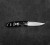 Mcusta Zanmai Classic Wave Black Pakka Damascus Japoński Nóż Składany 8,5cm