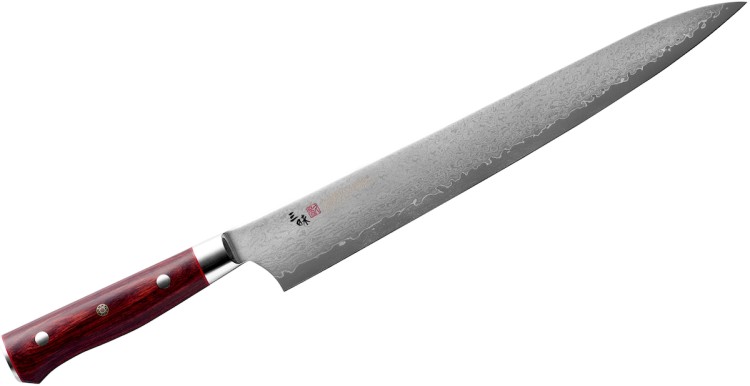 Mcusta Zanmai VG-10 Pro Flame Japoński Nóż Sujihiki 27cm