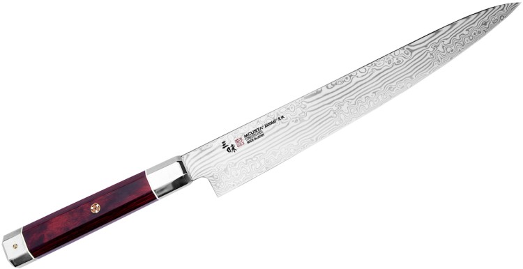 Mcusta Zanmai VG-10 Ultimate Aranami Japoński Nóż Filetowania Sujihiki 24cm