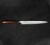 Tamahagane Tsubame Brown VG-5 Japoński Nóż Kuchenny Sashimi Do Sushi Filetowania 61HRC 24cm