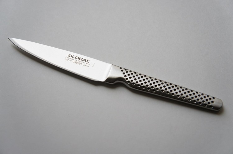Global Japoński Ostry Nóż Kuchenny Uniwersalny Do Owoców Warzyw 11cm GSF-49