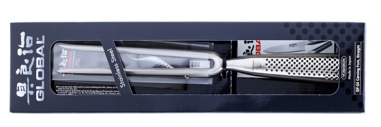 Global Japoński Stalowy Widelec w Stylu Europejskim Do Mięsa 31cm GF-24