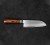 Tamahagane Tsubame Brown Nóż Santoku 12cm