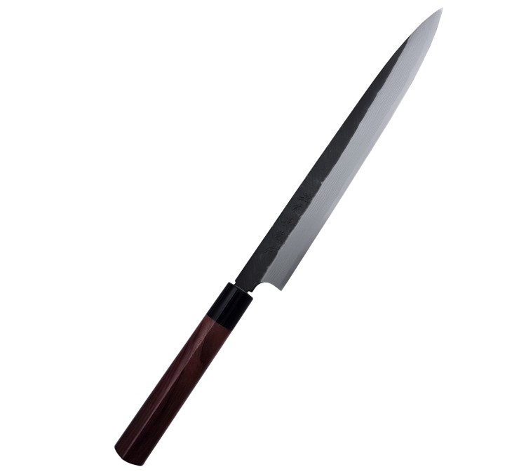 Hideo Kitaoka Nóż Shirogami Black Yanagi 27 cm