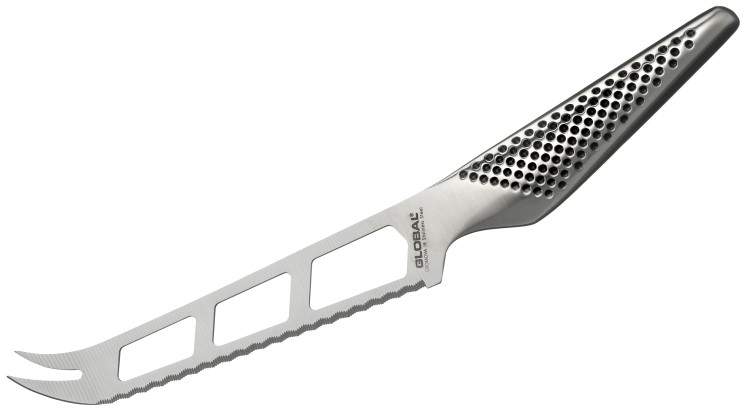 Global Japoński Ostry Nóż Kuchenny Do Sera 56-58HRC Cheese Knife 14cm GS-10
