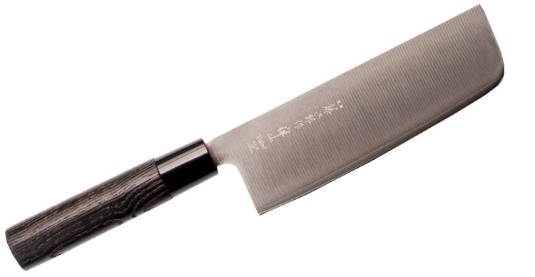 Tojiro Zen Black VG-10 Japoński Nóż Kuchenny Tasak Nakiri Do Siekania 16cm