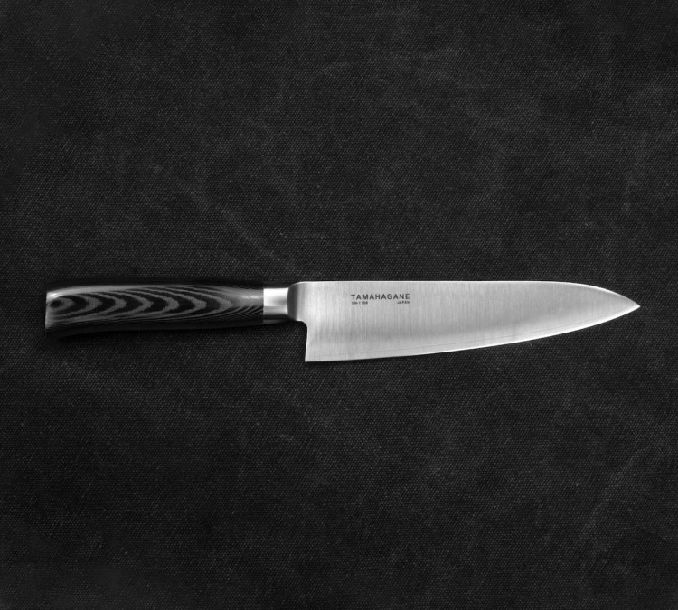 Tamahagane SAN Black Nóż Szefa Kuchni 18cm