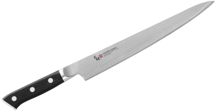 Mcusta Zanmai Classic Damascus VG-10 Pakka Japoński Ostry Nóż Sujihiki 24cm