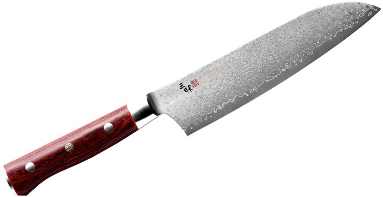 Mcusta Zanmai VG-10 Pro Flame Japoński Nóż Kuchenny Santoku Do Warzyw 18cm
