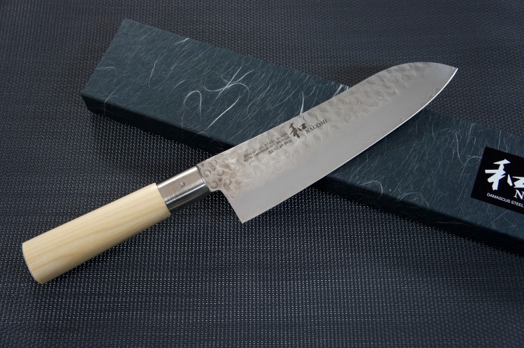 Nagomi Shiro Nóż Santoku 18,5cm