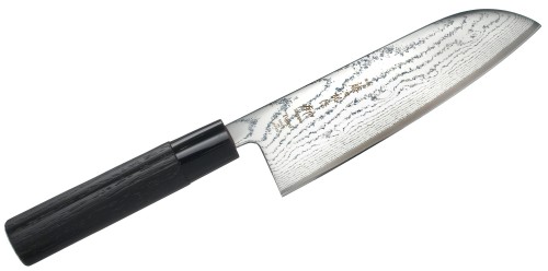 Tojiro Shippu Black VG-10 Japoński Nóż Kuchenny Santoku Do Warzyw 16,5cm